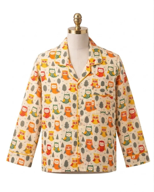 Happy Hoot Pajama Set