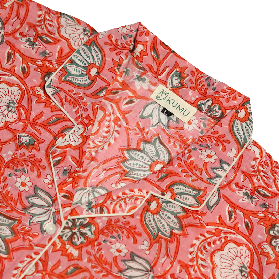 Pink flower set