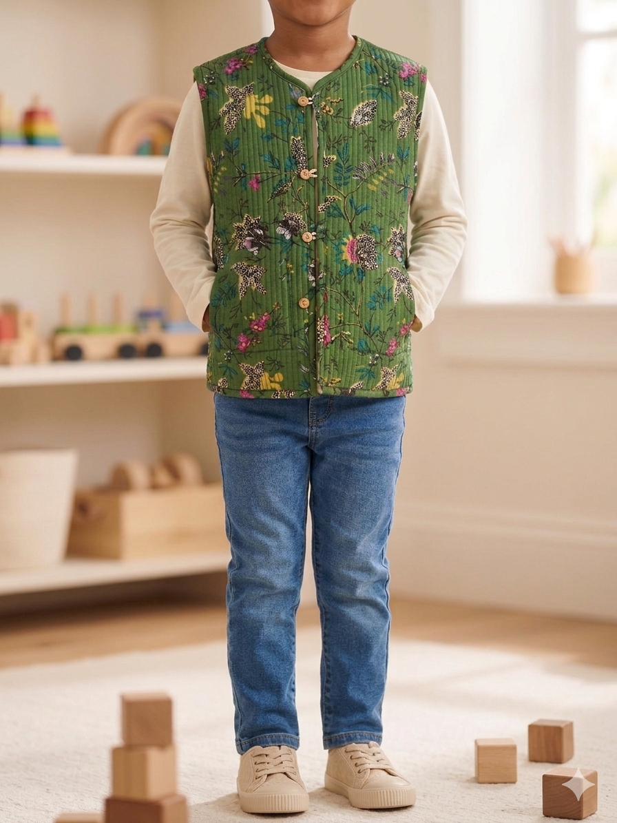 Tiny Trunk Quilted Vest