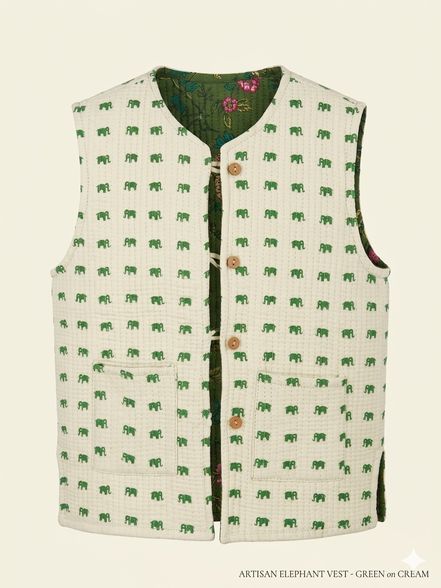 Tiny Trunk Quilted Vest