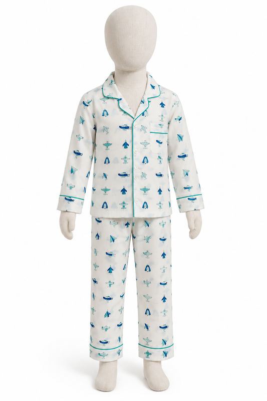 Paper Plane Dreams Cotton Set