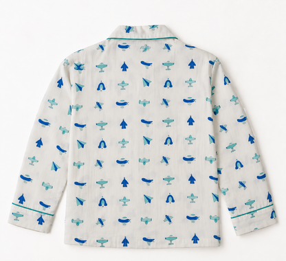 Paper Plane Dreams Cotton Set