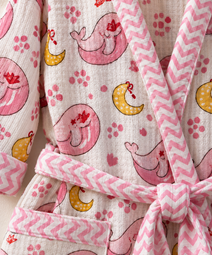 Dolphin Moon Swim Robe