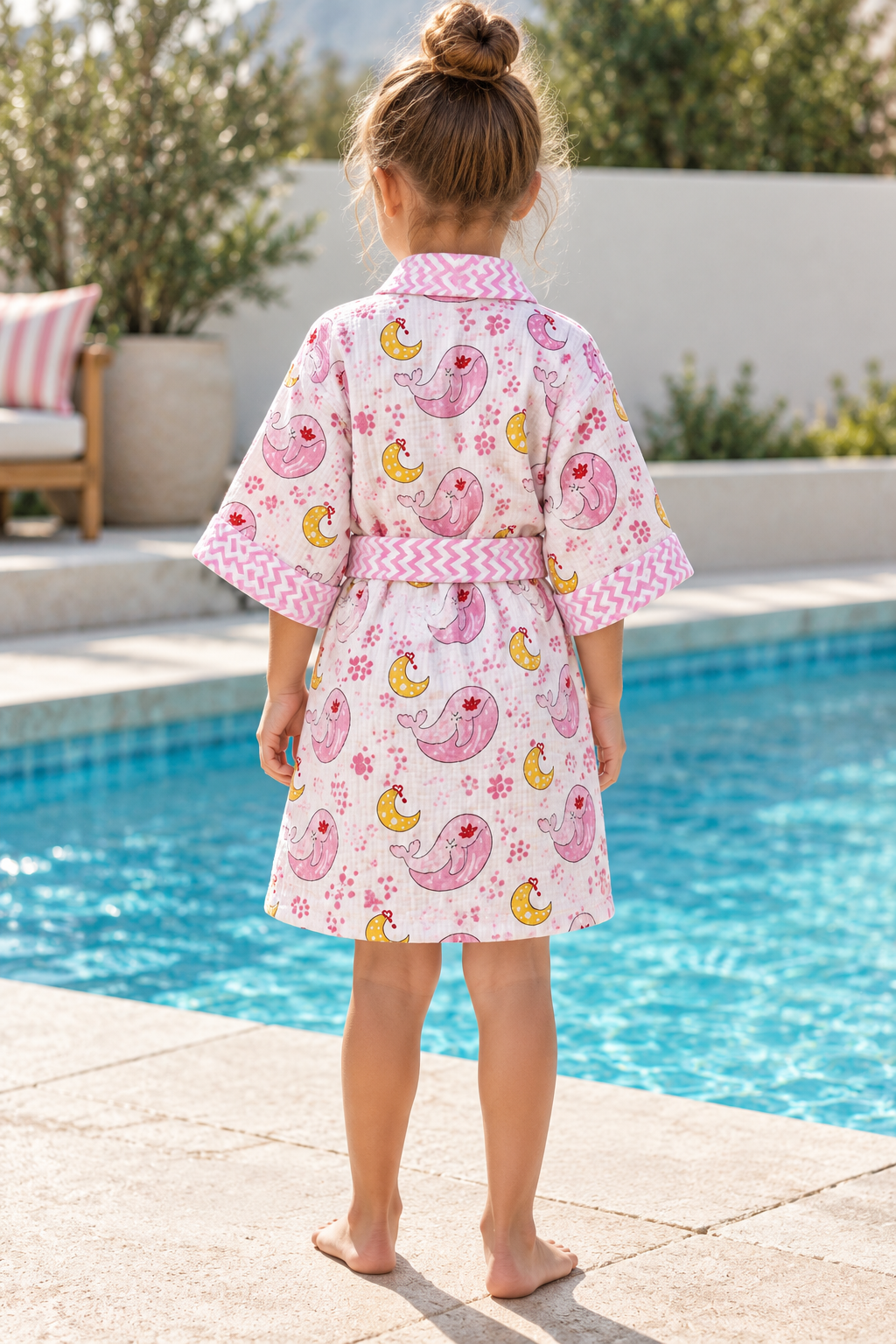 Dolphin Moon Swim Robe