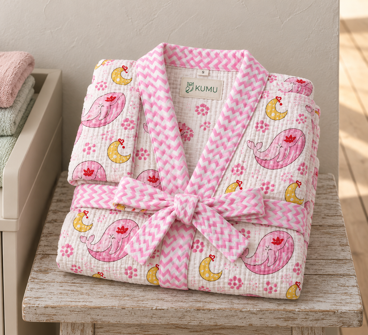 Dolphin Moon Swim Robe