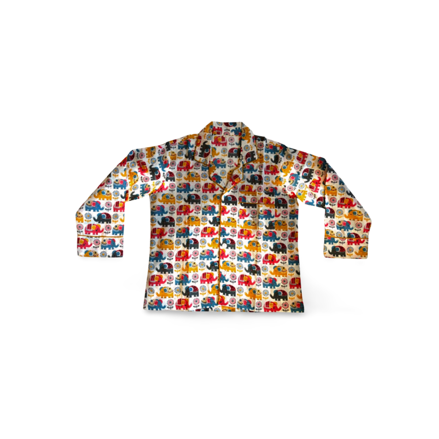 Kid's Pyjama Set  - Elephant Multicolored