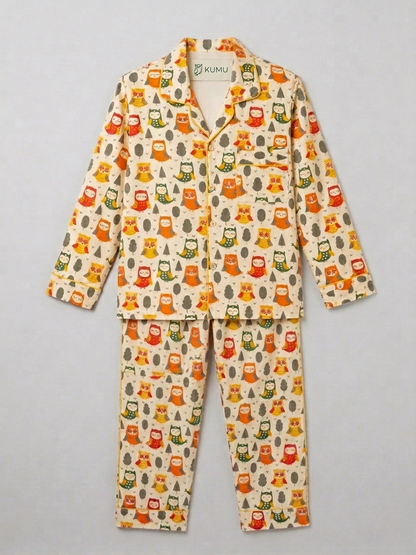 Happy Hoot Pajama Set