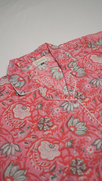 Pink flower set