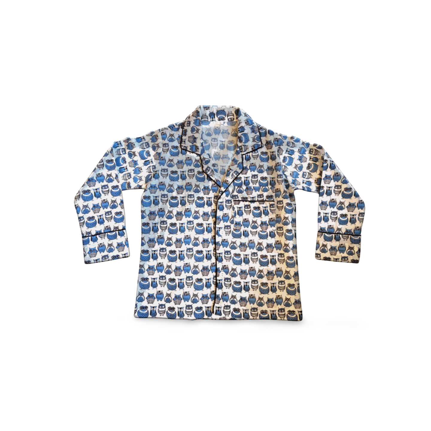 Kid's Owl Pyjama set - Blue